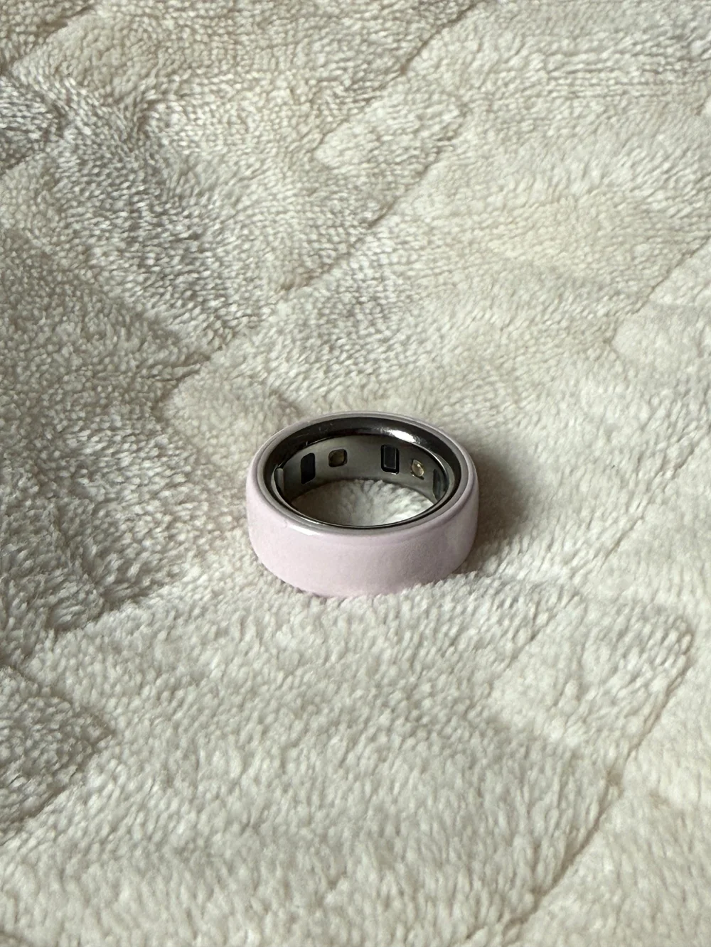 Oura Ring 4 Ceramic – Petal Pink | Size 6 | Like New
